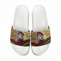Ibrahim Traore Burkina Faso Slide Sandals West African Revolutionary Art