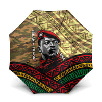Ibrahim Traore Burkina Faso Umbrella West African Revolutionary Art