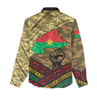 Ibrahim Traore Burkina Faso Women Casual Shirt West African Revolutionary Art