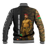Ibrahim Traore Burkina Faso Make Africa Great Again Baseball Jacket West African Patriotic Military Tribal Patterns
