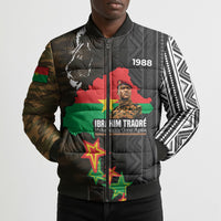 Ibrahim Traore Burkina Faso Make Africa Great Again Bomber Puffer Jacket West African Patriotic Military Tribal Patterns