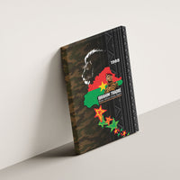 Ibrahim Traore Burkina Faso Make Africa Great Again Canvas Wall Art West African Patriotic Military Tribal Patterns