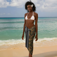 Ibrahim Traore Burkina Faso Make Africa Great Again Sarong West African Patriotic Military Tribal Patterns
