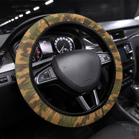 Ibrahim Traore Burkina Faso Make Africa Great Again Steering Wheel Cover West African Patriotic Military Tribal Patterns