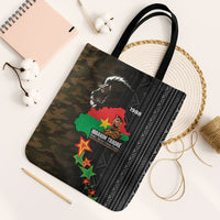 Ibrahim Traore Burkina Faso Make Africa Great Again Tote Bag West African Patriotic Military Tribal Patterns