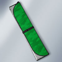 Ibrahim Traore Burkina Faso Fearless Leadership Auto Sun Shade West African Tribal Pattern And Patriotic Camo Art