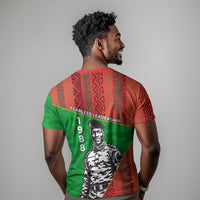 Ibrahim Traore Burkina Faso Fearless Leadership T shirt West African Tribal Pattern And Patriotic Camo Art