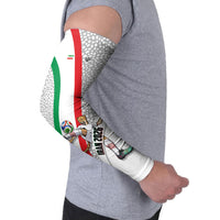 Personalized Iran Football Cheetah Arm Sleeves Persian Cheetah Graphic With Iranian Flag And Symbol