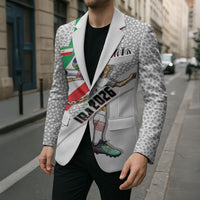 Personalized Iran Football Cheetah Blazer Persian Cheetah Graphic With Iranian Flag And Symbol