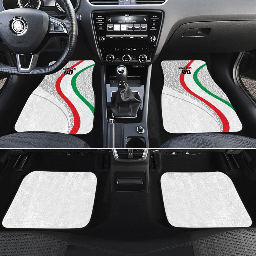Personalized Iran Football Cheetah Car Mats Persian Cheetah Graphic With Iranian Flag And Symbol