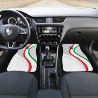 Personalized Iran Football Cheetah Car Mats Persian Cheetah Graphic With Iranian Flag And Symbol