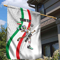 Personalized Iran Football Cheetah Garden Flag Persian Cheetah Graphic With Iranian Flag And Symbol