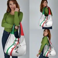Personalized Iran Football Cheetah Grocery Bag Persian Cheetah Graphic With Iranian Flag And Symbol