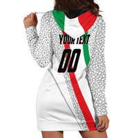 Personalized Iran Football Cheetah Hoodie Dress Persian Cheetah Graphic With Iranian Flag And Symbol