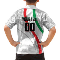 Personalized Iran Football Cheetah Kid Hawaiian Shirt Persian Cheetah Graphic With Iranian Flag And Symbol
