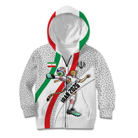 Personalized Iran Football Cheetah Kid Hoodie Persian Cheetah Graphic With Iranian Flag And Symbol