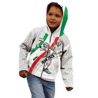 Personalized Iran Football Cheetah Kid Hoodie Persian Cheetah Graphic With Iranian Flag And Symbol