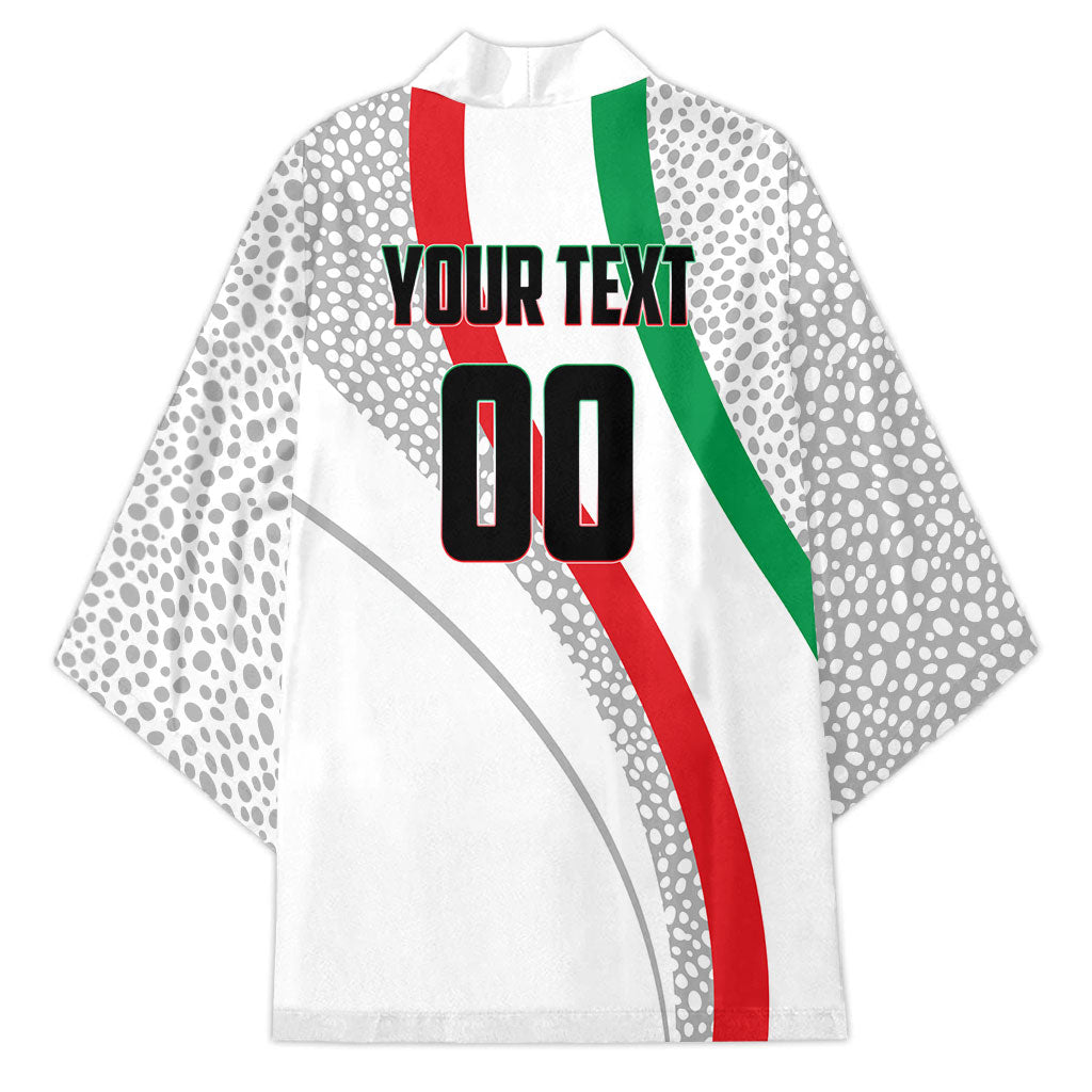 Personalized Iran Football Cheetah Kimono Persian Cheetah Graphic With Iranian Flag And Symbol