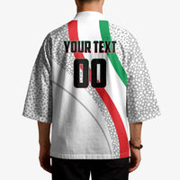 Personalized Iran Football Cheetah Kimono Persian Cheetah Graphic With Iranian Flag And Symbol