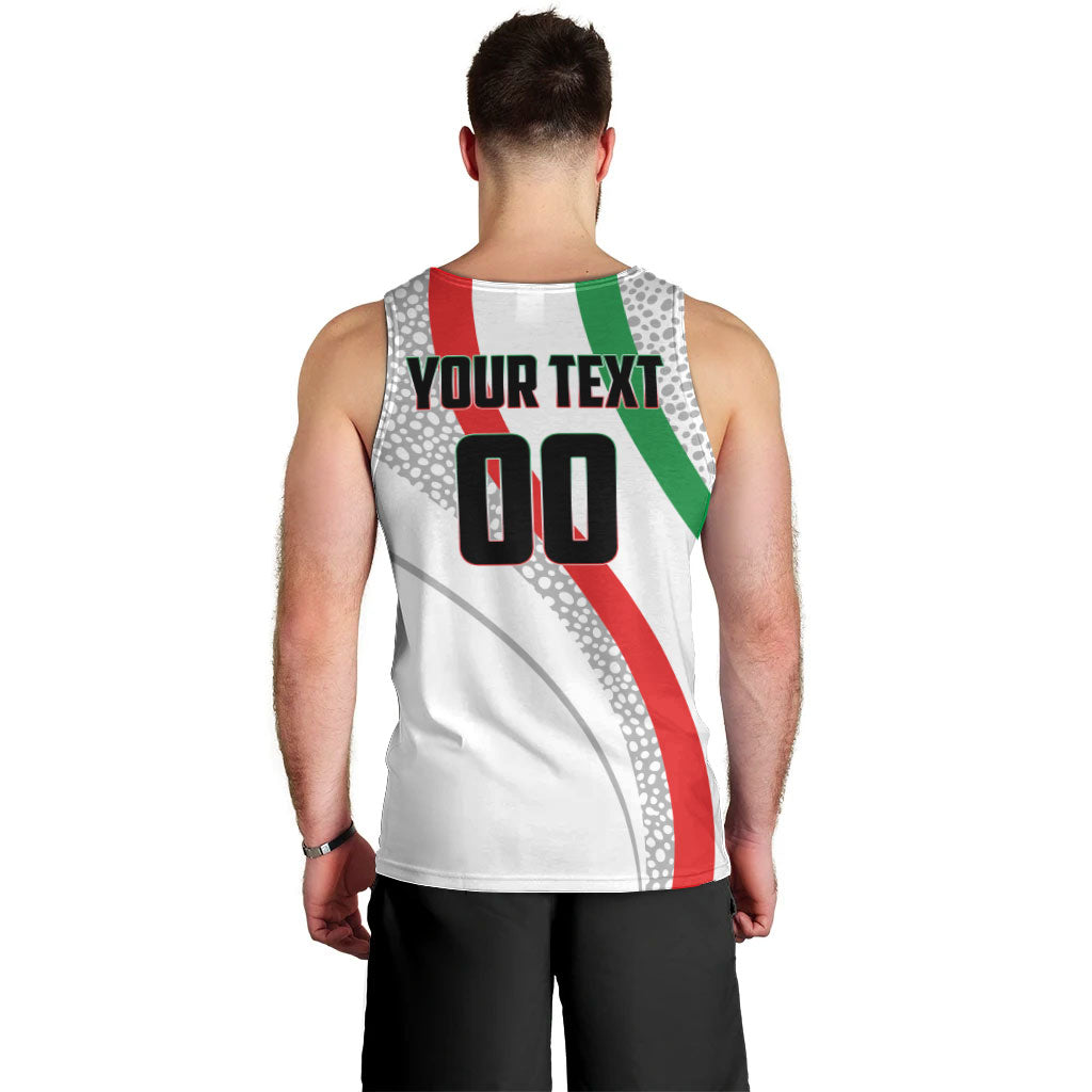 Personalized Iran Football Cheetah Men Tank Top Persian Cheetah Graphic With Iranian Flag And Symbol