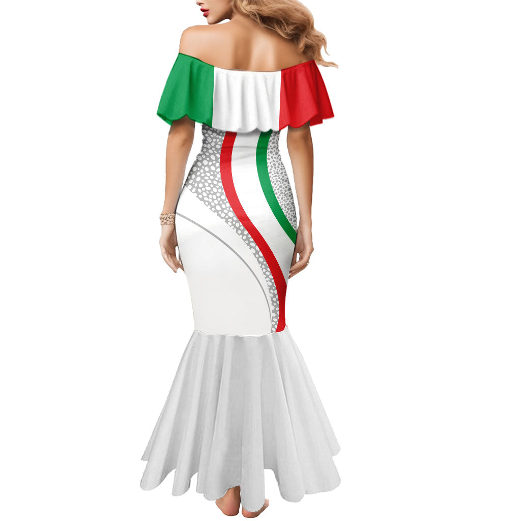 Personalized Iran Football Cheetah Mermaid Dress Persian Cheetah Graphic With Iranian Flag And Symbol