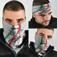 Personalized Iran Football Cheetah Neck Gaiter Persian Cheetah Graphic With Iranian Flag And Symbol