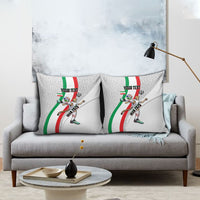 Personalized Iran Football Cheetah Pillow Cover Persian Cheetah Graphic With Iranian Flag And Symbol