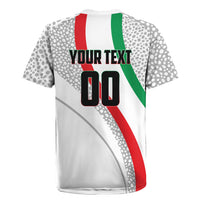 Personalized Iran Football Cheetah Rugby Jersey Persian Cheetah Graphic With Iranian Flag And Symbol