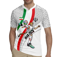 Personalized Iran Football Cheetah Rugby Jersey Persian Cheetah Graphic With Iranian Flag And Symbol