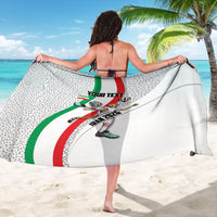 Personalized Iran Football Cheetah Sarong Persian Cheetah Graphic With Iranian Flag And Symbol