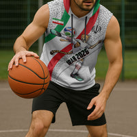 Personalized Iran Football Cheetah Sleeveless Hoodie Persian Cheetah Graphic With Iranian Flag And Symbol