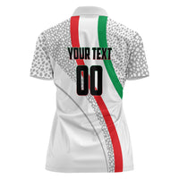 Personalized Iran Football Cheetah Women Polo Shirt Persian Cheetah Graphic With Iranian Flag And Symbol