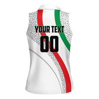 Personalized Iran Football Cheetah Women Sleeveless Polo Shirt Persian Cheetah Graphic With Iranian Flag And Symbol