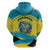 Bahamas Flag Hoodie with National Coat of Arms and Sea Turtle Design - Wonder Print Shop