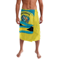 Bahamas Flag Lavalava with National Coat of Arms and Sea Turtle Design - Wonder Print Shop