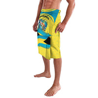 Bahamas Flag Lavalava with National Coat of Arms and Sea Turtle Design - Wonder Print Shop