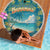 Bahamas Beach Blanket with Tropical Beach Sunset Palm Tree Ocean Spirit