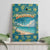 Bahamas Canvas Wall Art with Tropical Beach Sunset Palm Tree Ocean Spirit