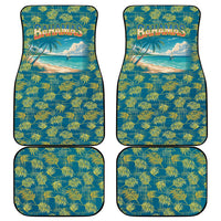 Bahamas Car Mats with Tropical Beach Sunset Palm Tree Ocean Spirit