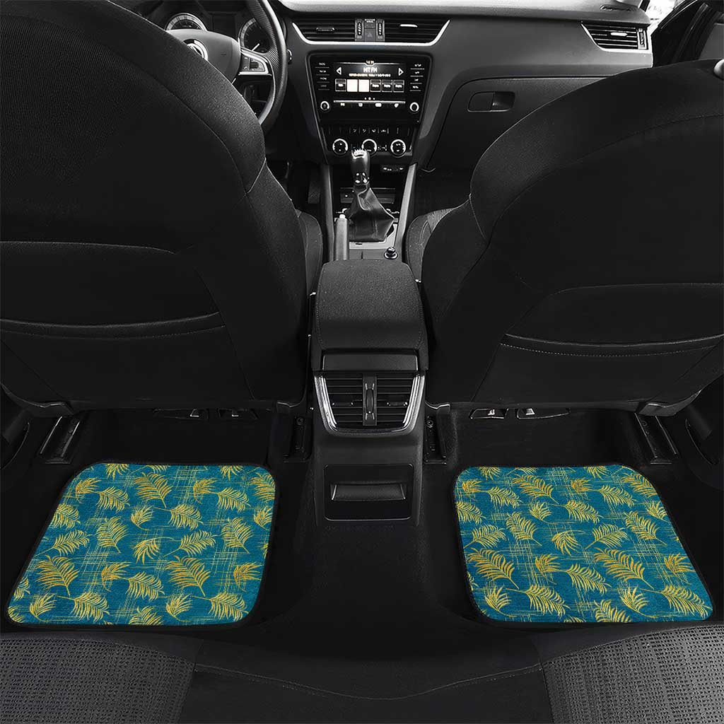 Bahamas Car Mats with Tropical Beach Sunset Palm Tree Ocean Spirit