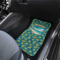 Bahamas Car Mats with Tropical Beach Sunset Palm Tree Ocean Spirit