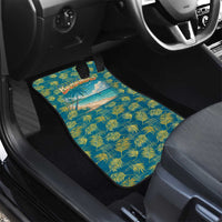 Bahamas Car Mats with Tropical Beach Sunset Palm Tree Ocean Spirit