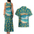 Bahamas Couples Matching Tank Maxi Dress and Hawaiian Shirt with Tropical Beach Sunset Palm Tree Ocean Spirit