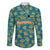 Bahamas Family Matching Long Sleeve Bodycon Dress and Hawaiian Shirt with Tropical Beach Sunset Palm Tree Ocean Spirit