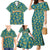 Bahamas Family Matching Mermaid Dress and Hawaiian Shirt with Tropical Beach Sunset Palm Tree Ocean Spirit