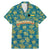 Bahamas Family Matching Mermaid Dress and Hawaiian Shirt with Tropical Beach Sunset Palm Tree Ocean Spirit
