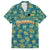 Bahamas Family Matching Summer Maxi Dress and Hawaiian Shirt with Tropical Beach Sunset Palm Tree Ocean Spirit