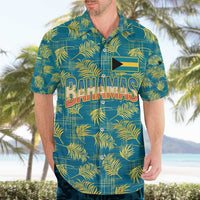 Bahamas Hawaiian Shirt with Tropical Beach Sunset Palm Tree Ocean Spirit