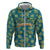 Bahamas Hoodie with Tropical Beach Sunset Palm Tree Ocean Spirit