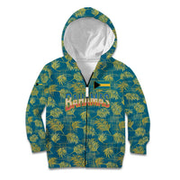 Bahamas Kid Hoodie with Tropical Beach Sunset Palm Tree Ocean Spirit
